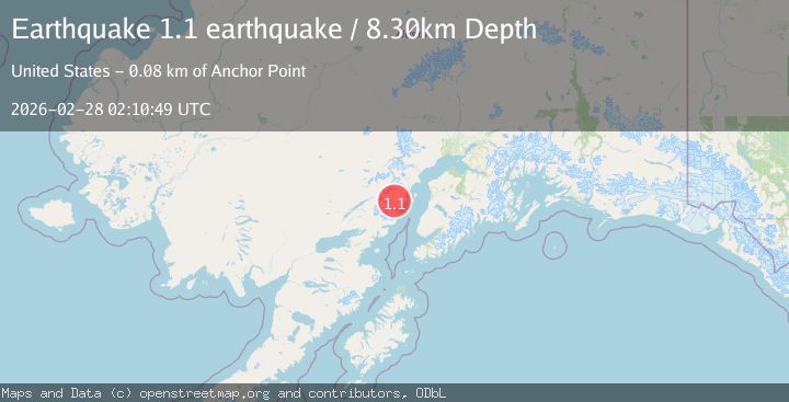 Map of Southern Alaska